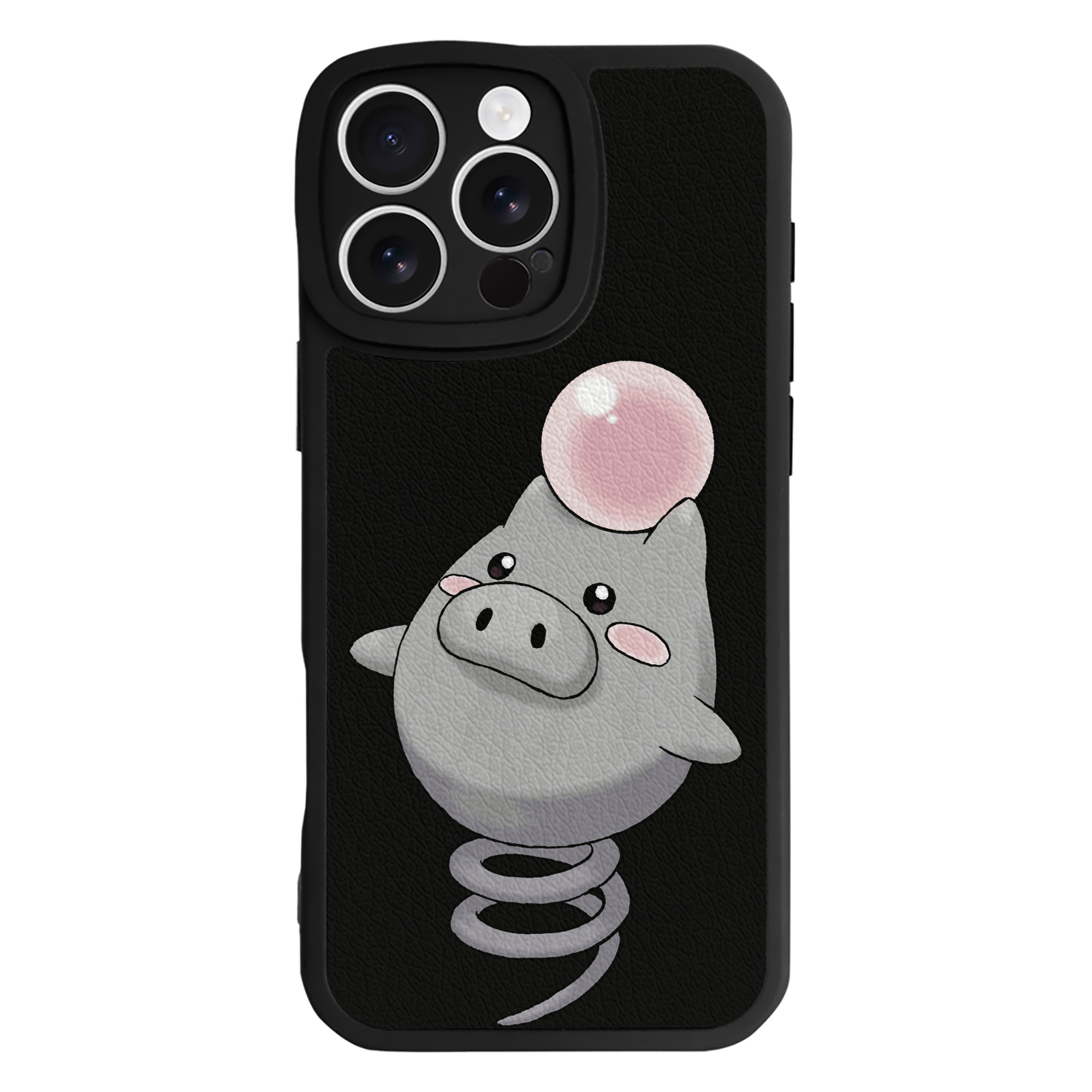 （画像用） ポケットモンスター Pokémon 【iPhone 16シリーズ対応】シリコンスマホケース（レザー調） 材質：シリコン